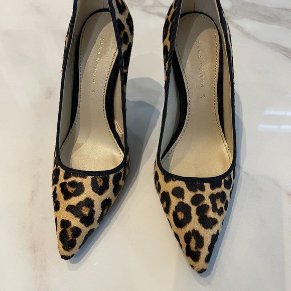 Zara Shoes - Zara Leopard Print Heels